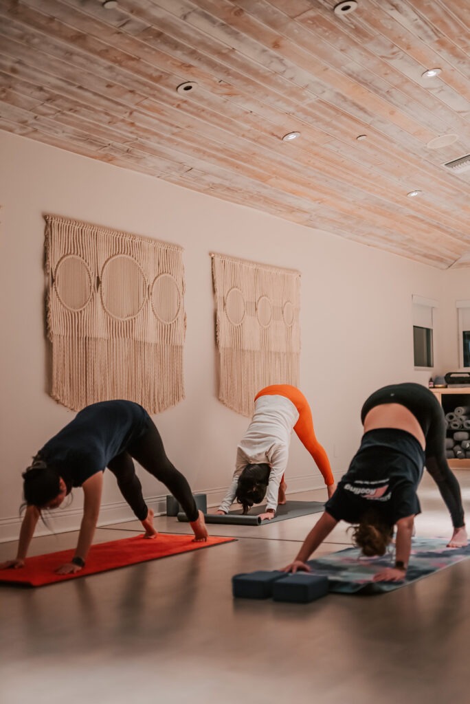 Yoga in Sanctuary Resort 
